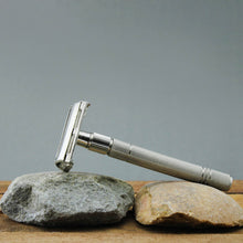 Load image into Gallery viewer, Haryali&#39;s Butterfly Safety Razor - Steel Handle - HARYALI LONDON